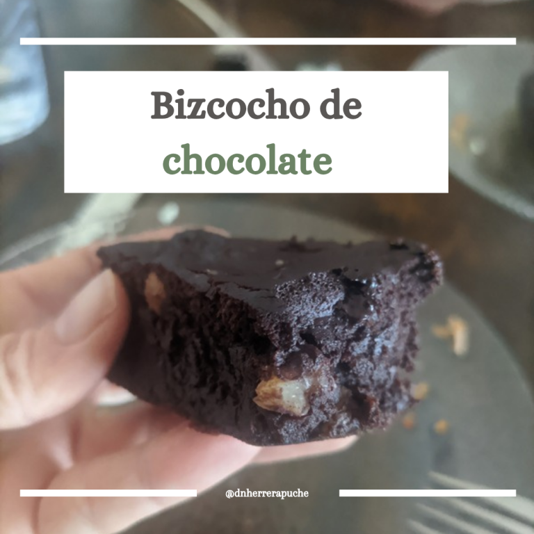 Bizcocho de chocolate